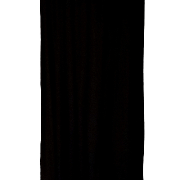 Long Black Skirt Adjustable Waist Stretch Material S/M Cotton Pleated Full Skirt - Picture 4 of 6